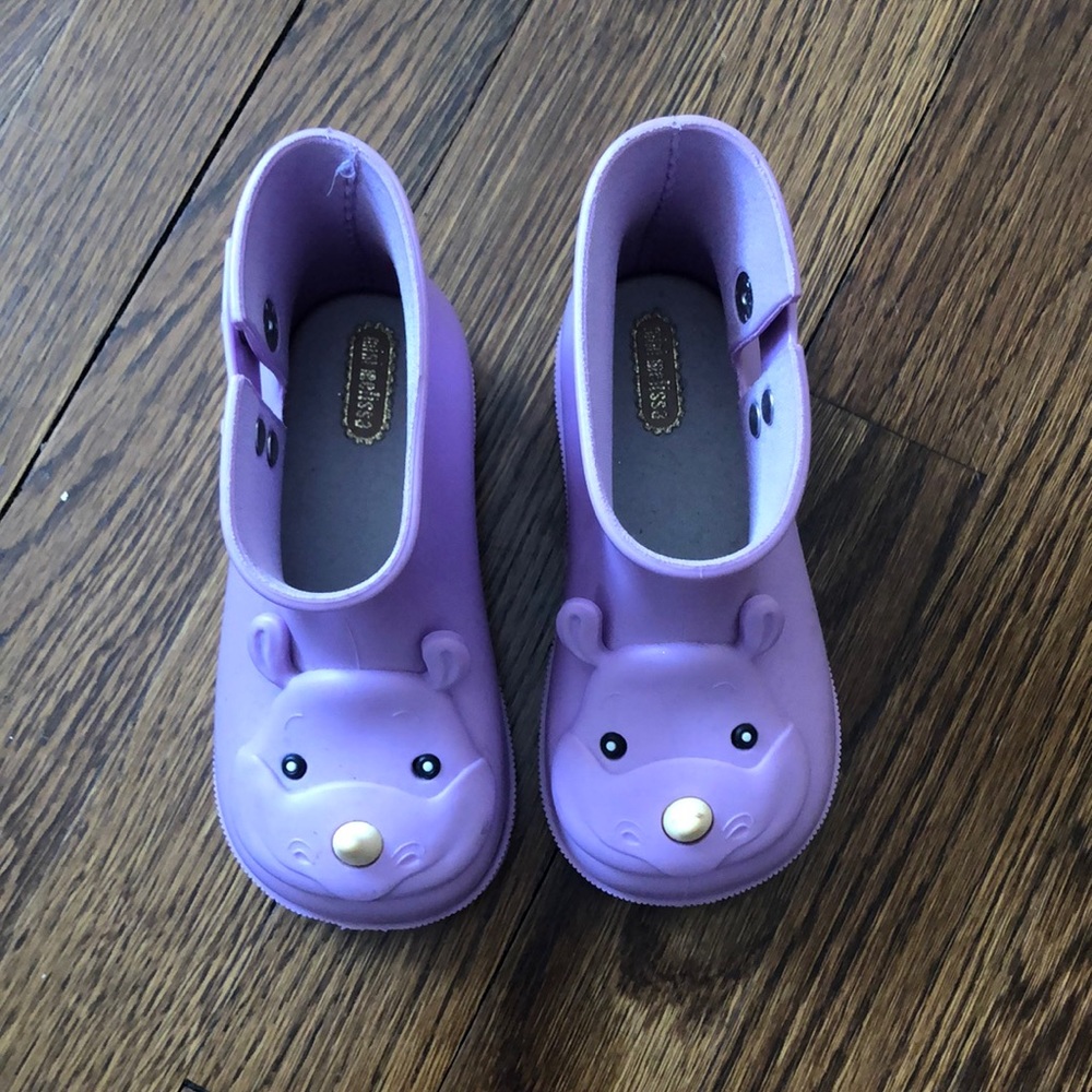 Mini Melissa Rainboots